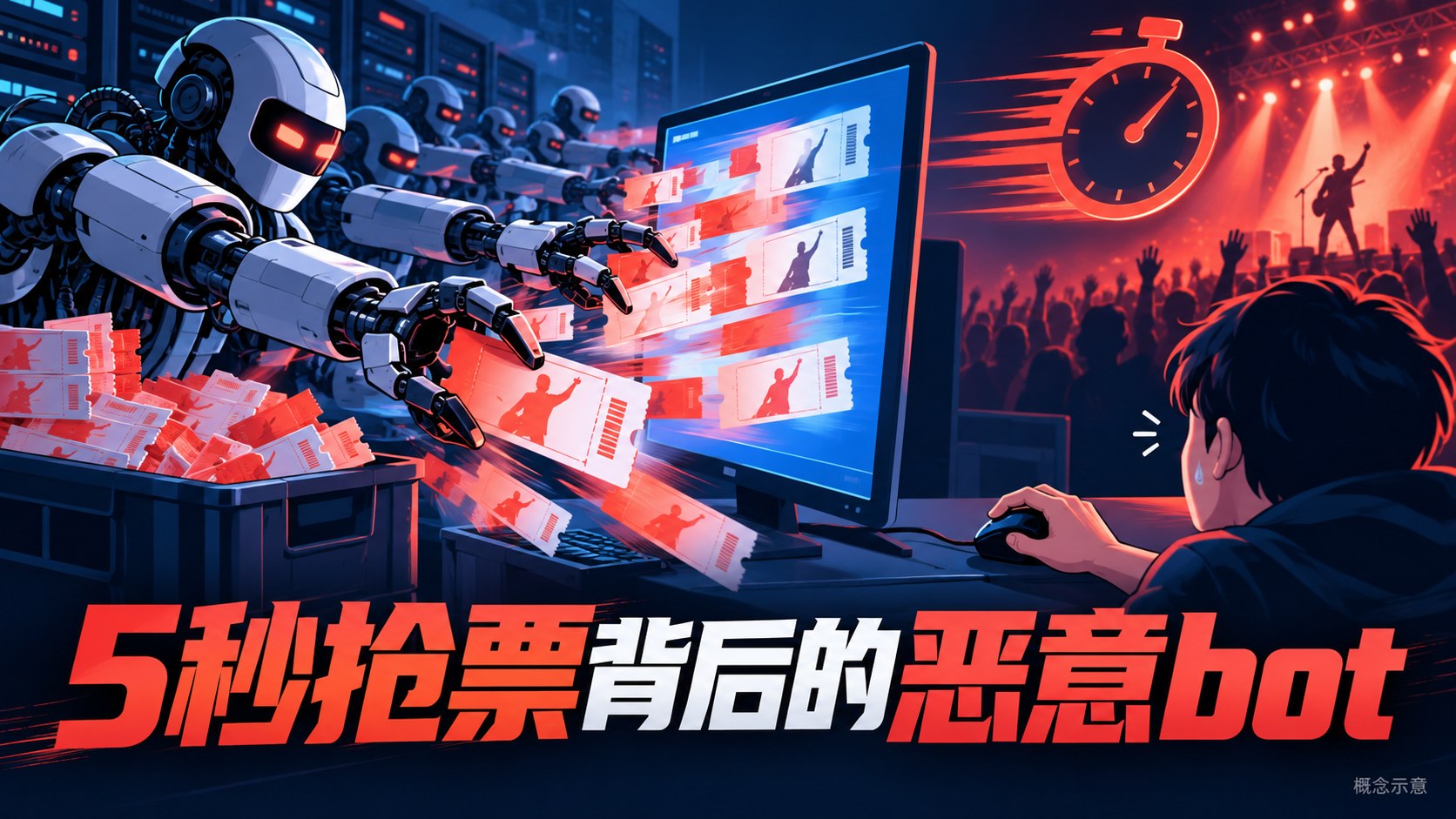 恶意bot五秒抢票：网络售票为何陷入速度竞赛