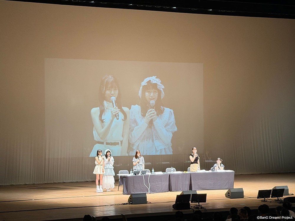 成员们发表“超言訳”风险控制游戏答案，©BanG Dream! Project